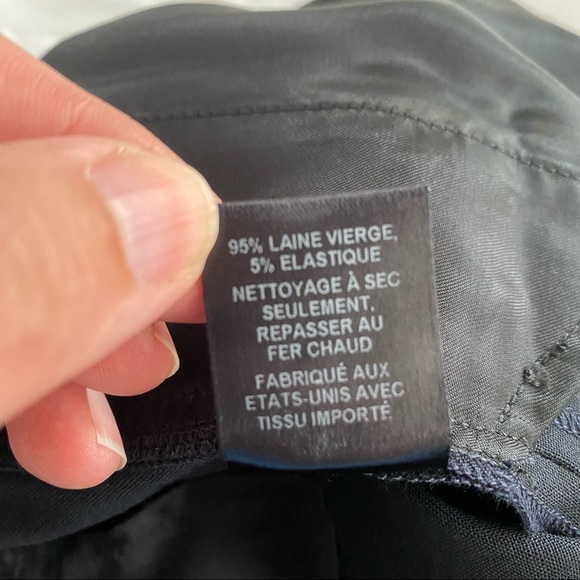 Nili Lotan Black Cropped Pants - Picture 5 of 5